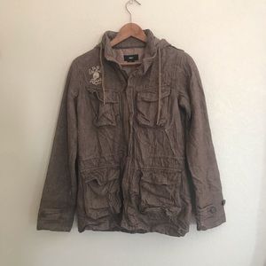Brown Obey Jacket